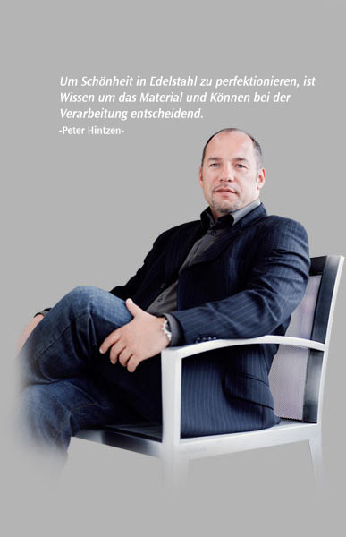 Der Unternehmer und Designer Peter Hintzen.
